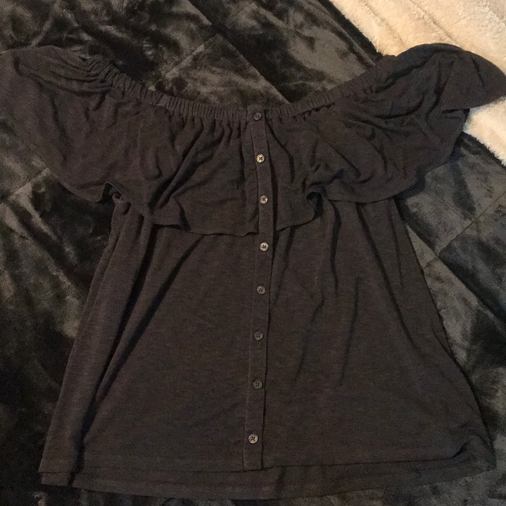 Off the shoulder shirt